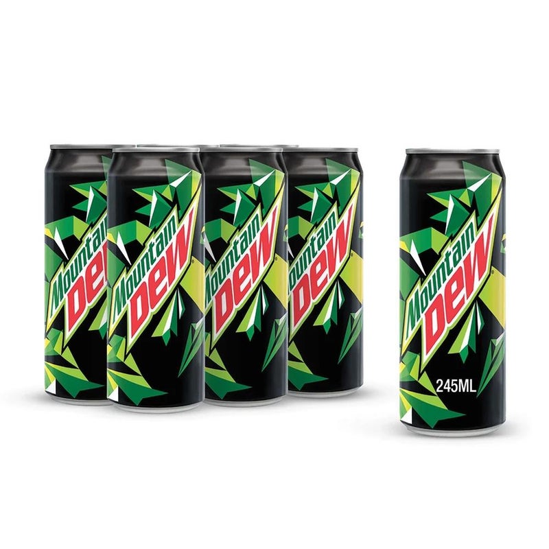 Mountain Dew Carbonated Soft Drink- 245ml