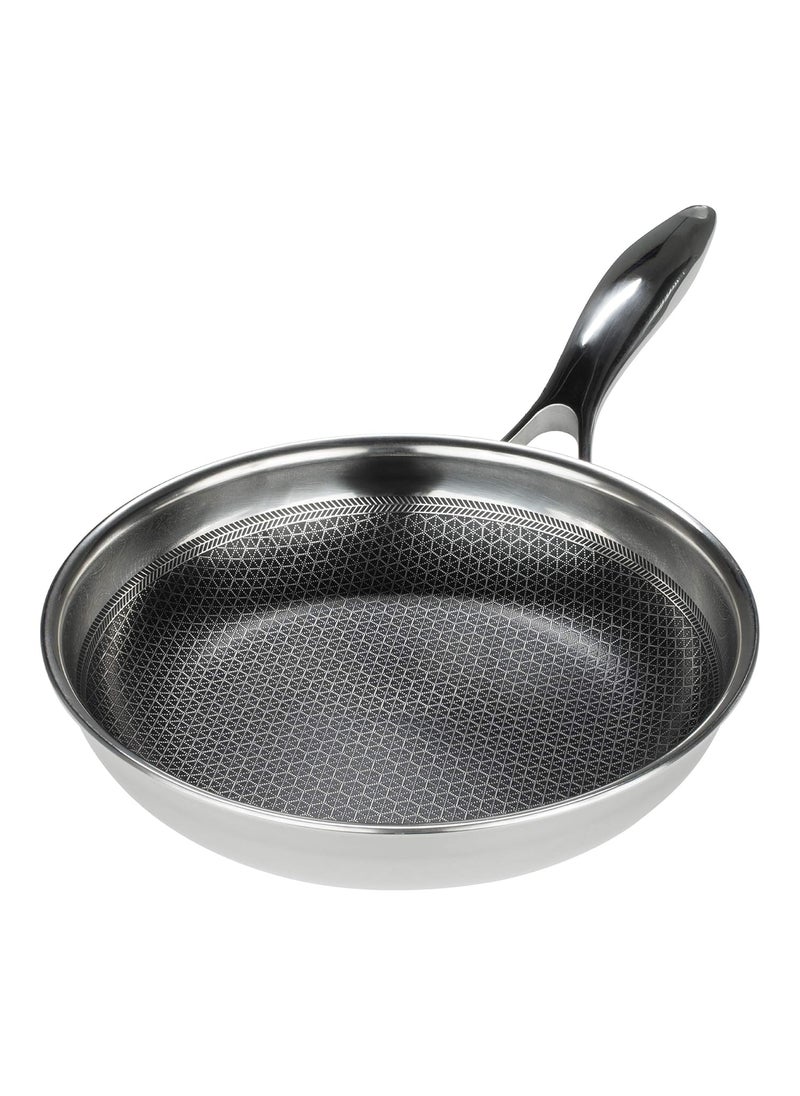 Frieling Frieling Black Cube Hybrid Stainless/Nonstick Cookware Fry Pan, 8-Inch  - Image 1