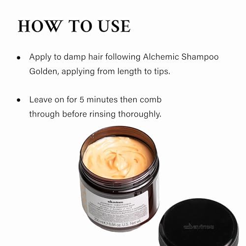 Davines Alchemic Conditioner, Golden, 8.80 oz. - Image 4
