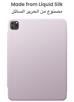TinyMoose SilkFolio Magnetic Flip Case iPad Pro 11 Cover with Integrated Stylus Pen Protector - Case for iPad Pro 11 - Light Pink  - Image 3