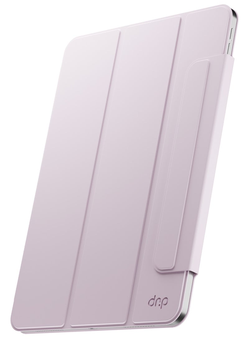 TinyMoose SilkFolio Magnetic Flip Case iPad Pro 11 Cover with Integrated Stylus Pen Protector - Case for iPad Pro 11 - Light Pink  - Image 5