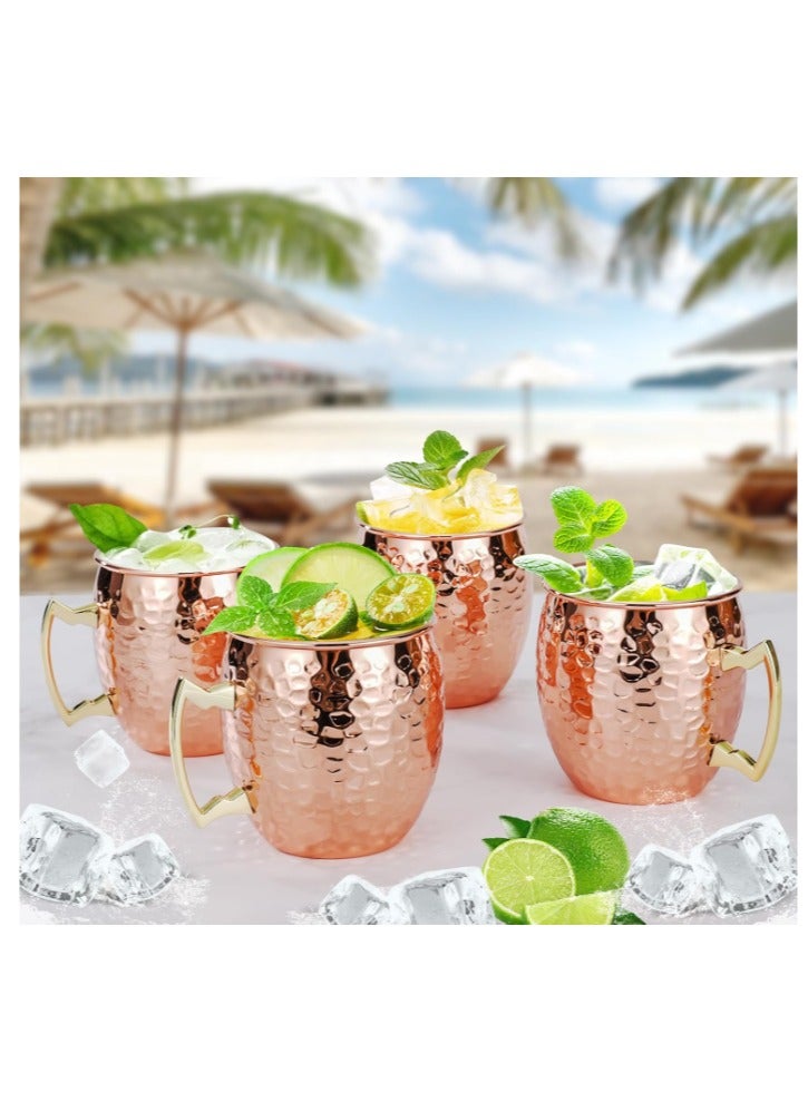 كأس البغل المطرود مع 304 الفولاذ المقاوم للصدأ والمناولة النحاسية - Image 4