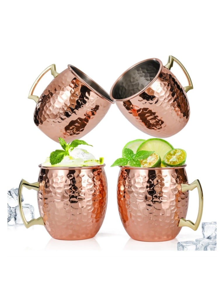 كأس البغل المطرود مع 304 الفولاذ المقاوم للصدأ والمناولة النحاسية - Image 5