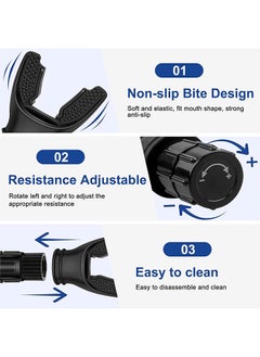 Depend Lung Exerciser Expander Device, Breathing Exercise Device For Lungs, Silica Gel Deep Breathing Exercise Trainer, Increase Lung Capacity, Improve Sleep (Black)  - Image 5