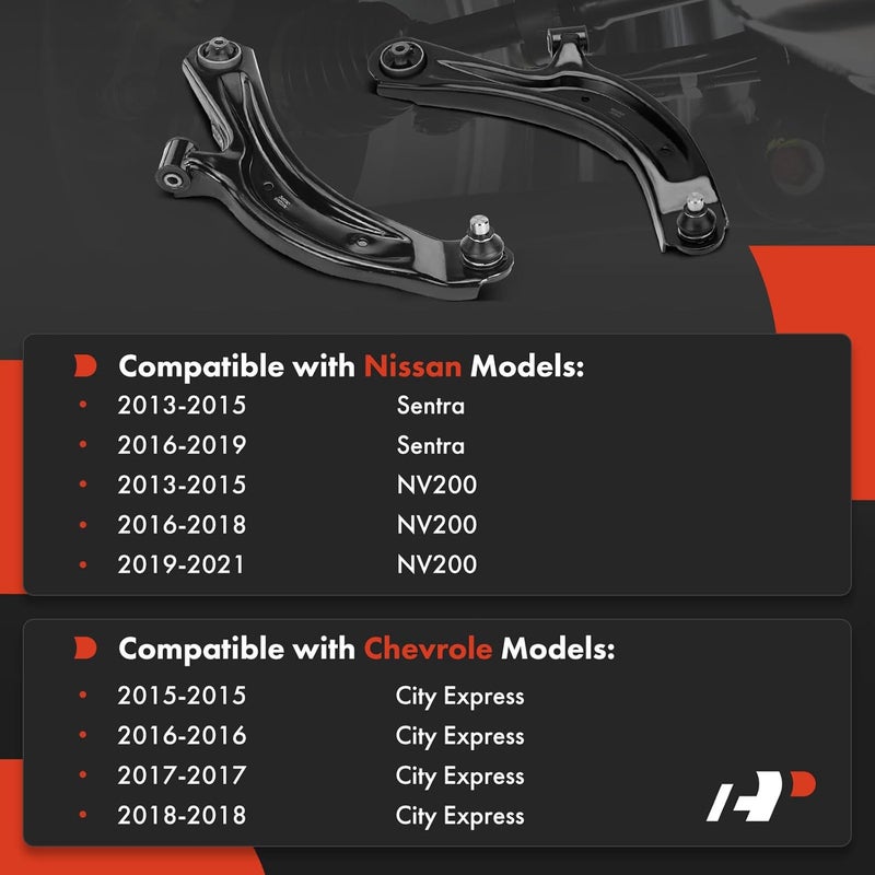 A-Premium Front Lower Control Arm Kit - Image 2