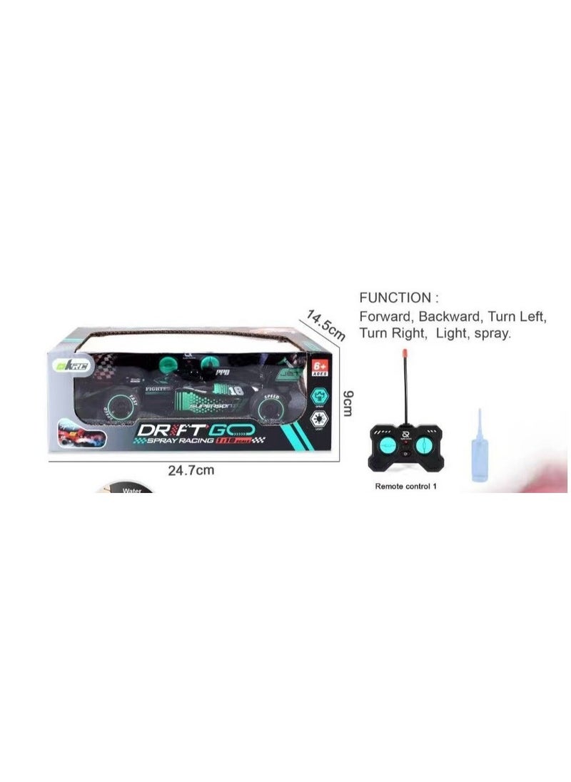 Generic - Formula One RC Racing Toy Car (Green) Premium Quality High Speed Racing - Image 1