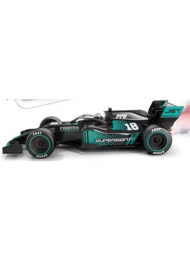 Generic - Formula One RC Racing Toy Car (Green) Premium Quality High Speed Racing - Image 1