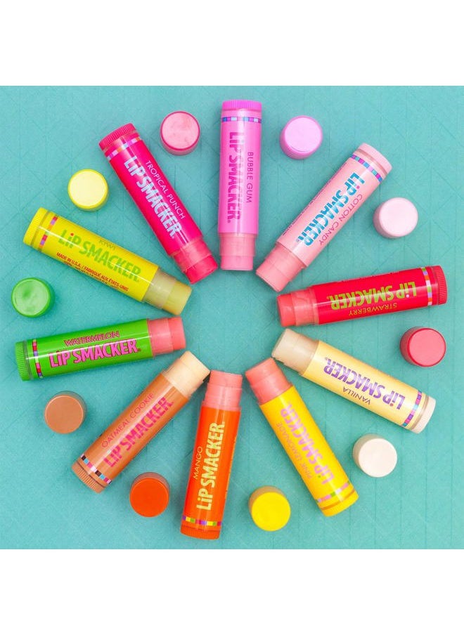 Lip Smacker Original & Best Party Pack - 10 Moisturizing Lip Balms, Classic Flavors, Hydrating & Protecting - Cruelty-Free- Oatmeal Cookie  - Image 3