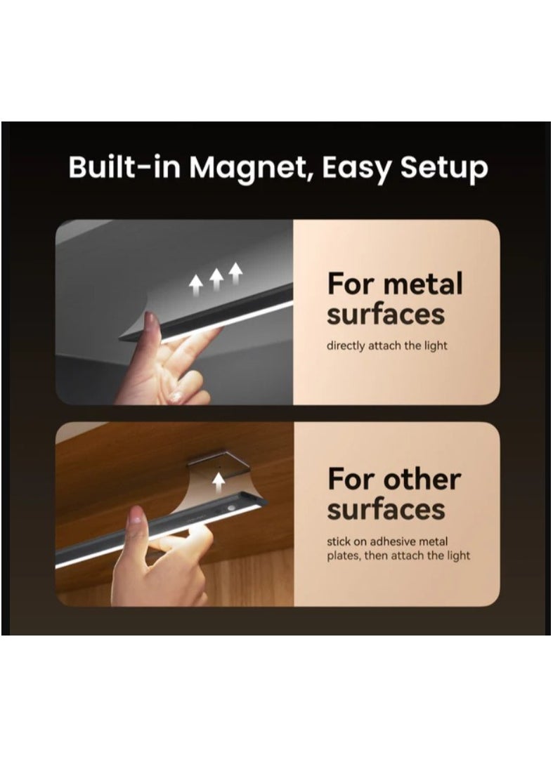 Yeelight - Yeelight Mate-Ultra Slim Closet Light-50cm | Dimmable, Rechargeable, Motion & Light Sensing | Slim at 0.27'' | Balanced neutral light - 4000k - Image 1
