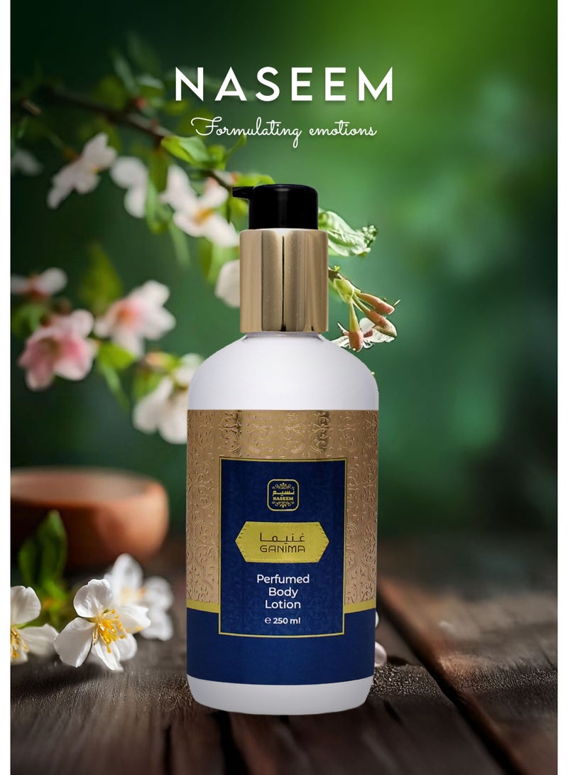 Naseem Ganima Body Lotion for Men and Women – 250ML - Image 2