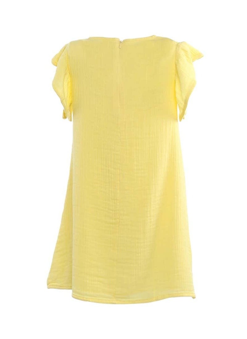 Bunai Bunai Root Collection Yellow Dress DR2003  - Image 3