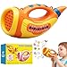 Aooess Voice Changer Toy for Kids 57 Animal Sounds Horn 30 Fun Sound Effects Lights Voice Changer Device Kids Hunting Toys Nature Exploration Outdoor Toys for Boys Girls Ages 38 Olds Orange - Image 2