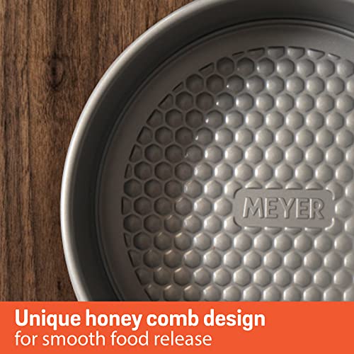 Meyer Bakemaster Carbon Steel Non Stick Springform Cake Tin | Baking Pan | Round Cake Mould | Cake Tin Small | Cake Tray for Baking | Removable Cake Mould | Spring Form pan, 18cm, Grey - Image 4