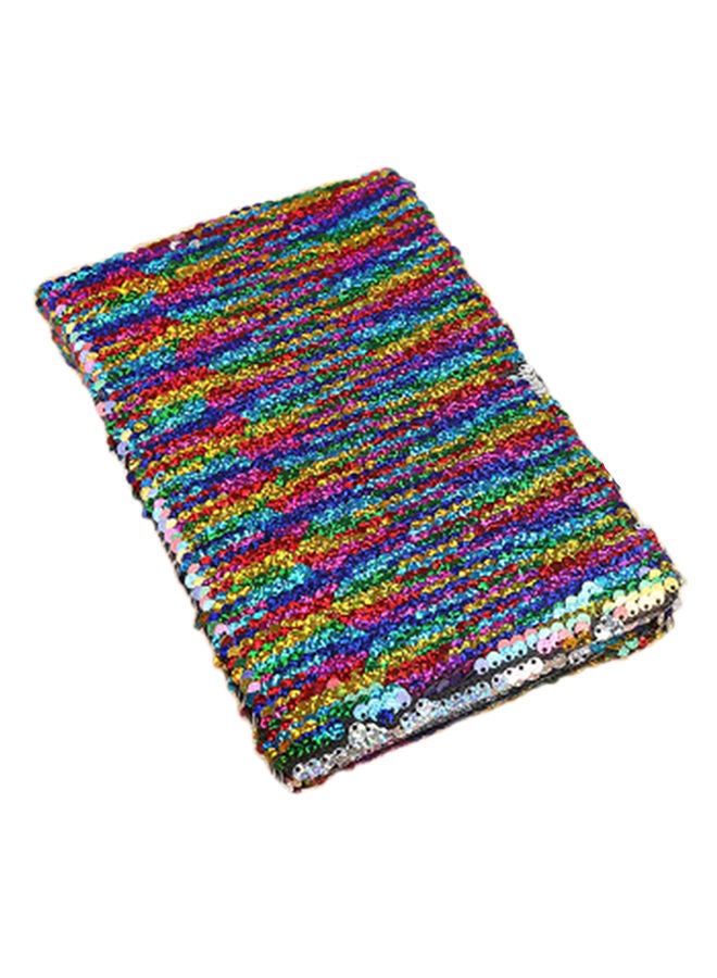 نيبمينينت دفتر ملاحظات مزين بالترتر متعدد الألوان