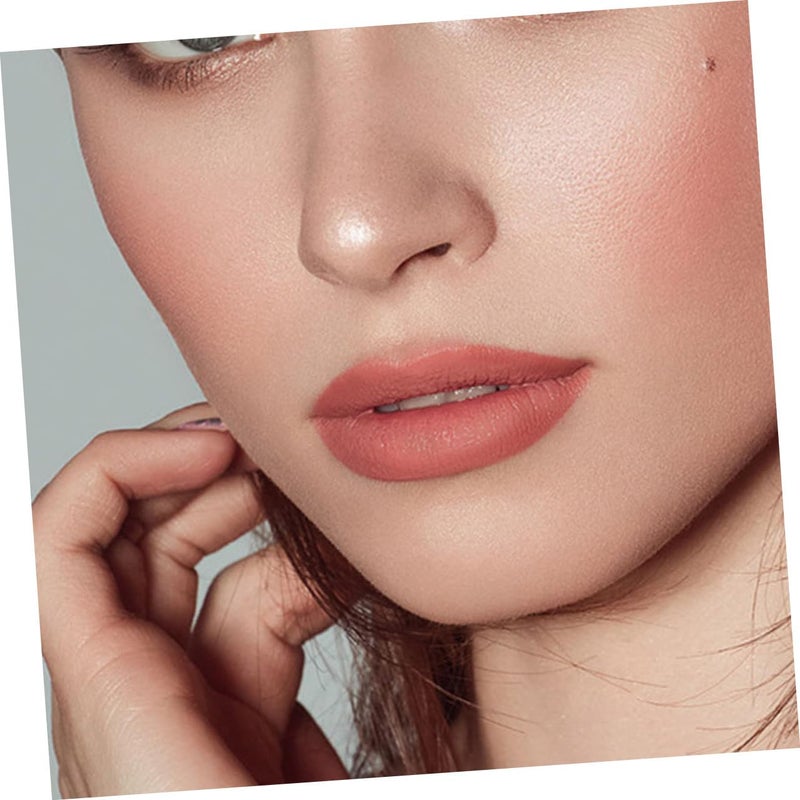 Matte Lipstick Set 4pcs Mini Capsule Lipsticks Assorted Colors for Women Korean Makeup Makeup Travel Lip Gloss and Lip Plumper Random Color - Image 3