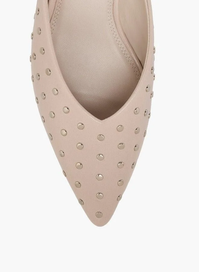 سيليست أحذية نسائية سهلة الارتداء بكعب رفيع ومزينة