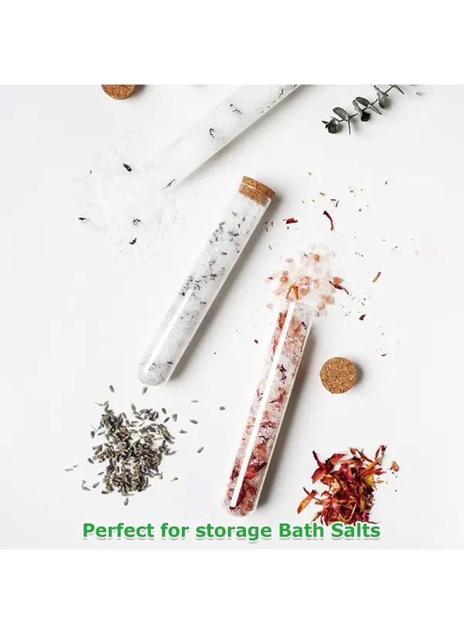 30pcs Plastic Test Tubes 35ml With Cork Stoppers For Scientific Experiments Candy Storage - Image 5