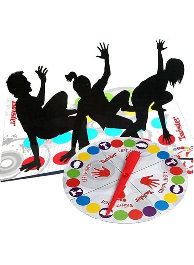 هاسبرو جيمز لعبة تويستر، لعبة الحفلات العائلية والأطفال، لعبة لوح تويستر للأعمار من 6 سنوات فما فوق، لعبة كلاسيكية داخلية وخارجية - Image 1