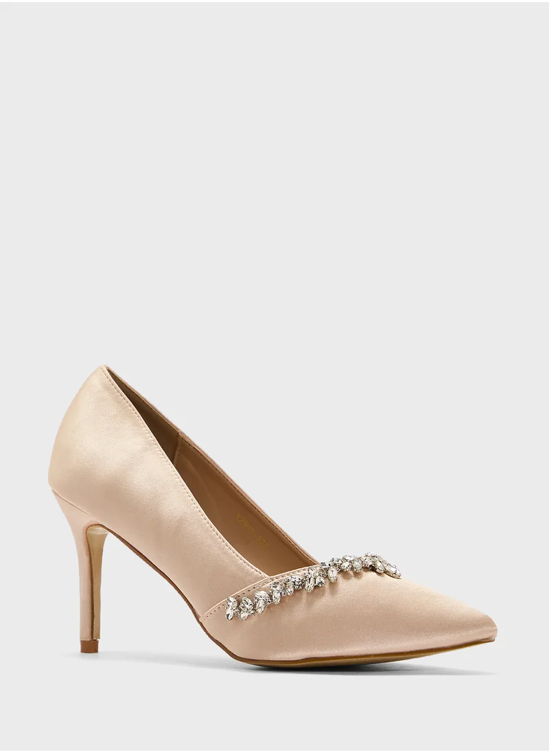 ايلا Diamante Heeled Pump