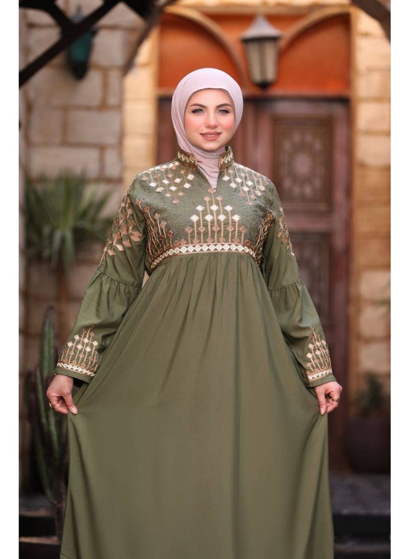 باية حريمي قطن مراسي مستوردة فاخرة– مقاس 2: عرض 70 سم – مناسب لحد 110 كجم  تصميم مريح واسع بخامة ناعمة مناسبة لكل الأوقات - Image 4