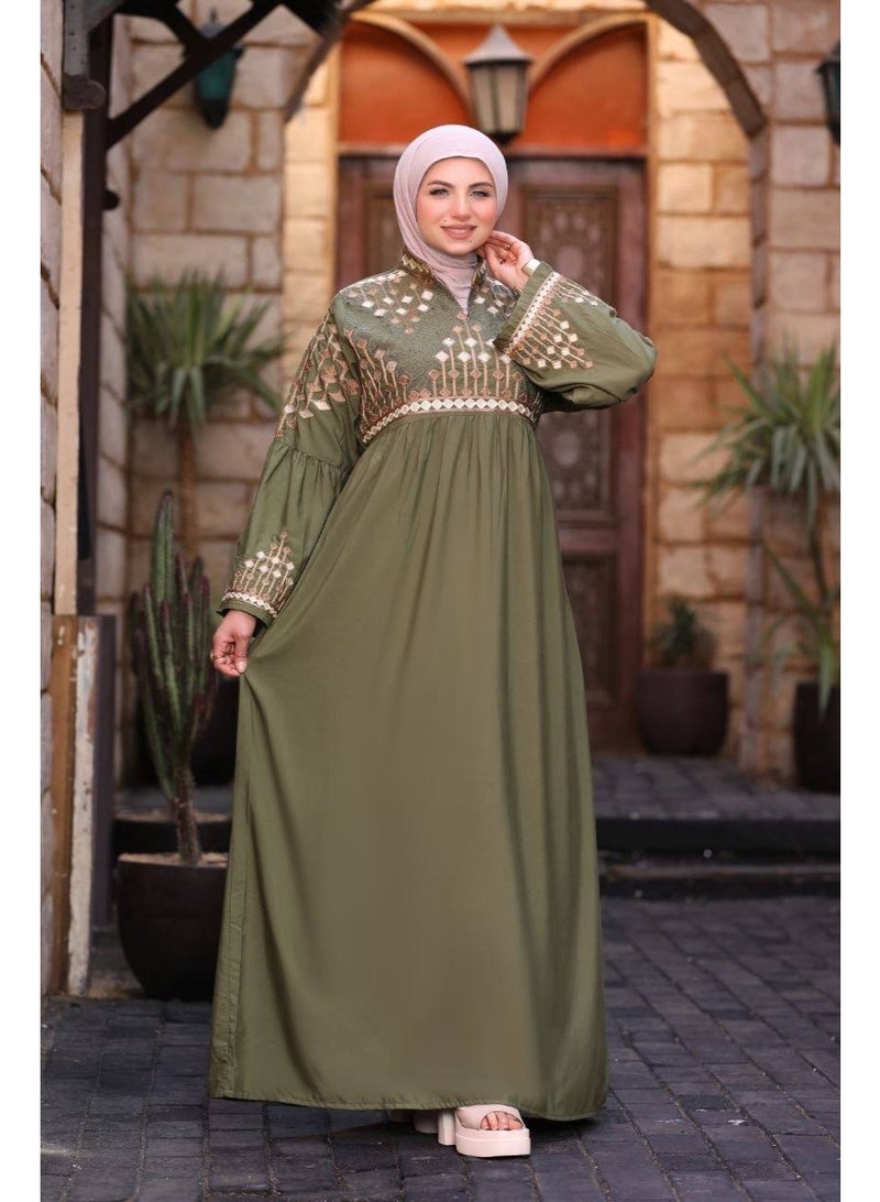 باية حريمي قطن مراسي مستوردة فاخرة– مقاس 2: عرض 70 سم – مناسب لحد 110 كجم  تصميم مريح واسع بخامة ناعمة مناسبة لكل الأوقات - Image 3