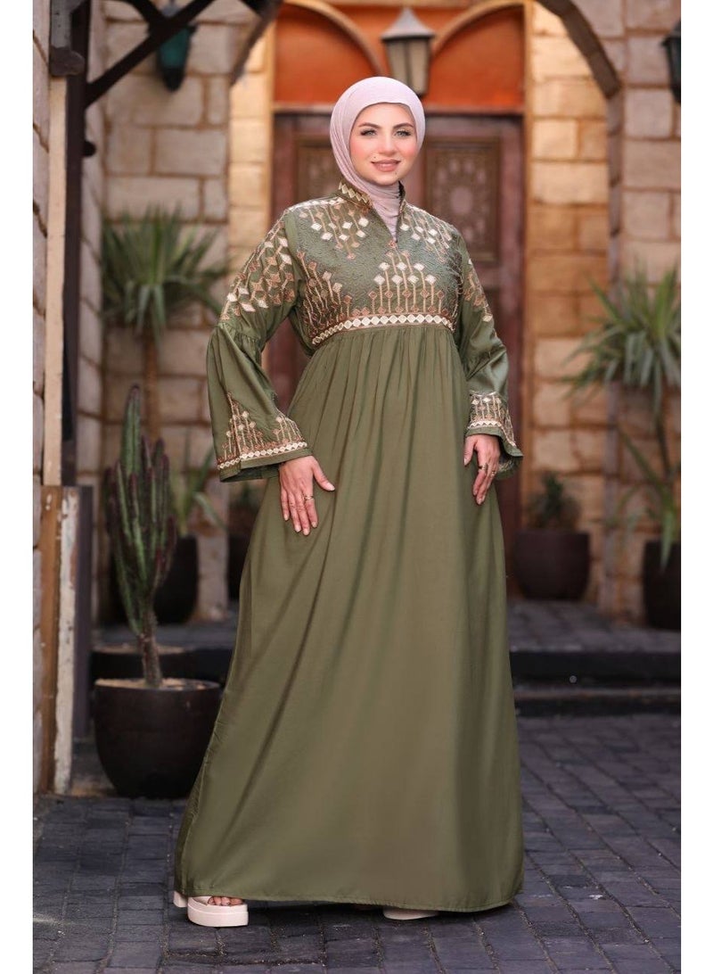 باية حريمي قطن مراسي مستوردة فاخرة– مقاس 2: عرض 70 سم – مناسب لحد 110 كجم  تصميم مريح واسع بخامة ناعمة مناسبة لكل الأوقات - Image 2