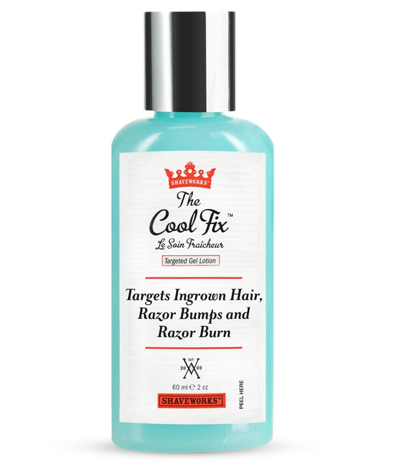 Shaveworks The Cool Fix Aftershave for Women: Pubic Hair Removal, Razor Bumps, Razor Burns, Ingrown Hair Treatment â€“ After Shaving Post Waxing Bikini Area Moisturizing Skin Care Gel 2 Fl Oz - Image 1