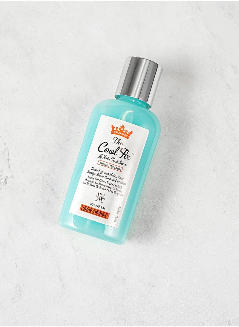 shaveworks - Shaveworks The Cool Fix Aftershave for Women: Pubic Hair Removal, Razor Bumps, Razor Burns, Ingrown Hair Treatment – After Shaving Post Waxing Bikini Area Moisturizing Skin Care Gel 2 Fl Oz - Image 1