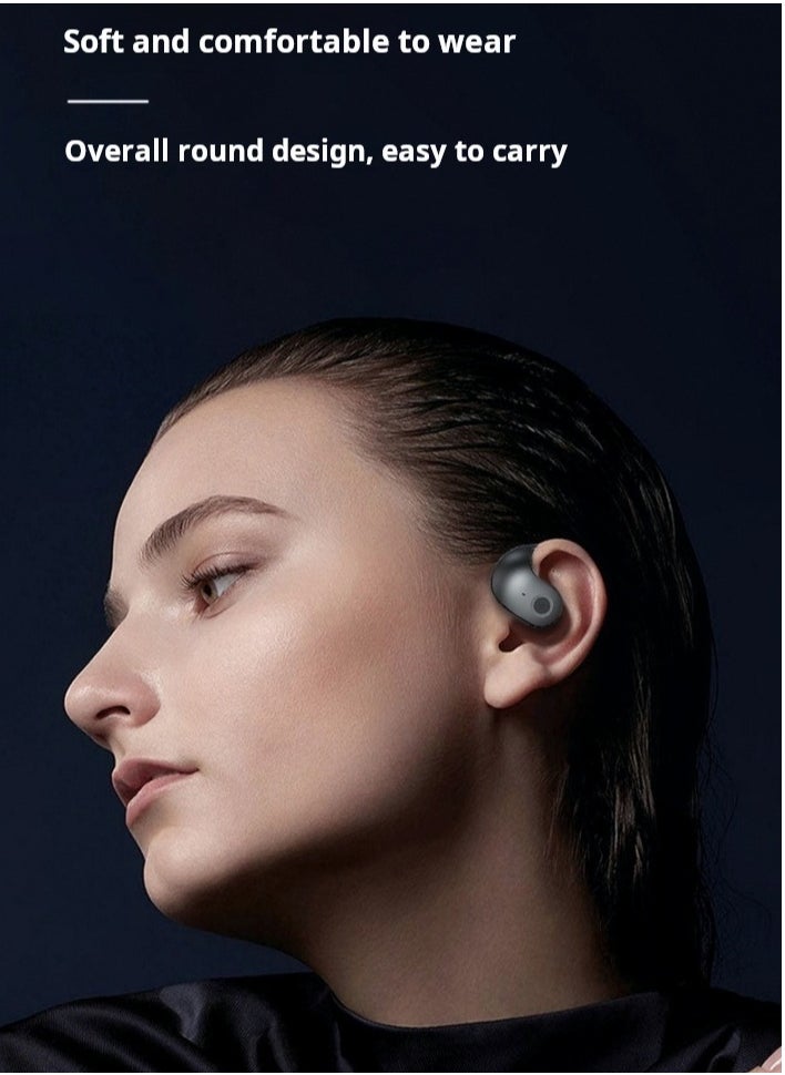 Generic - Bluetooth Headphones High-Quality Wireless Earbuds - Compatible with iPhone, Android, and Computers - Black - Image 1