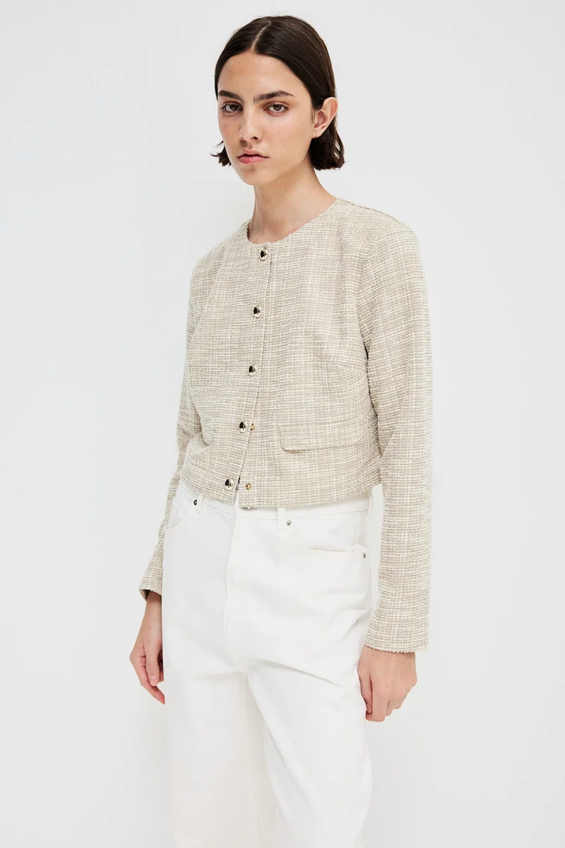 H&M Shoulder-pad cardigan