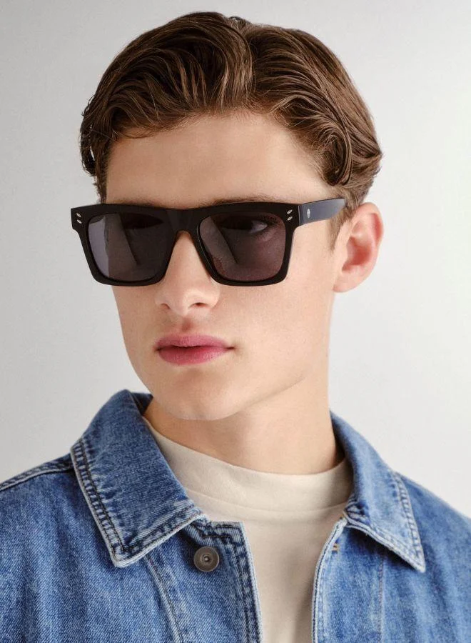 Solarized BOLD D-FRAME Luxury Sunglasses for Men & Women – High Quality Designer Eyewear, UV Protection, Stylish Frames, Timeless Elegance, and Fashionable Eye Shades