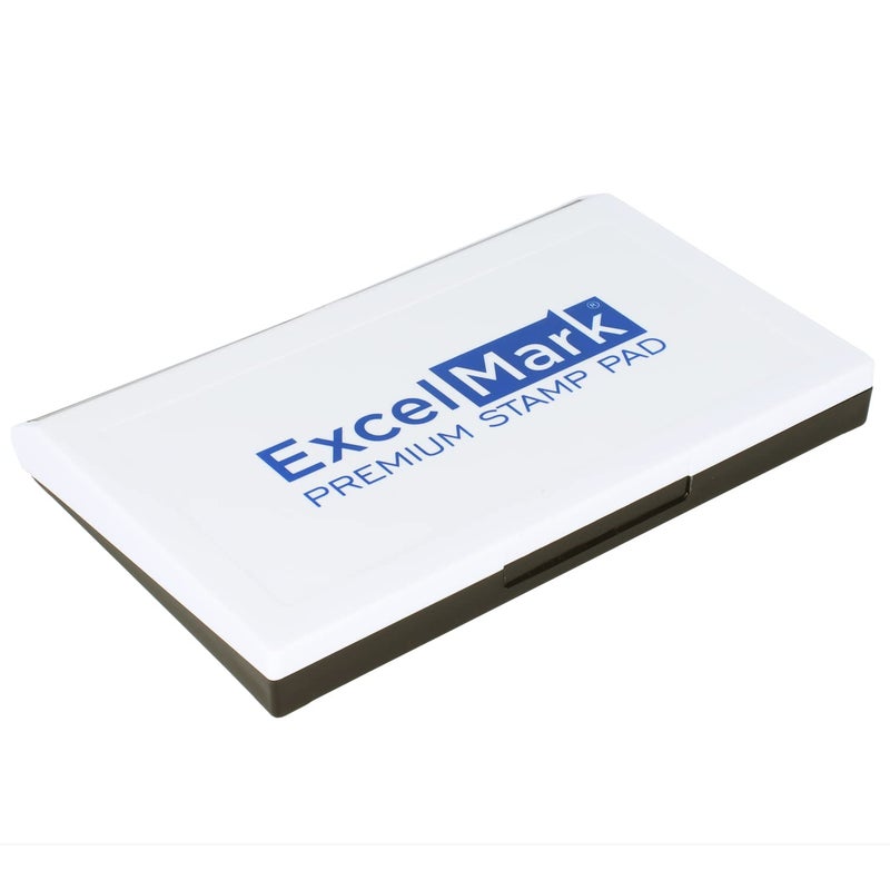 ExcelMark Rubber Stamp Ink Pad Extra Large 414 by 714 Blue