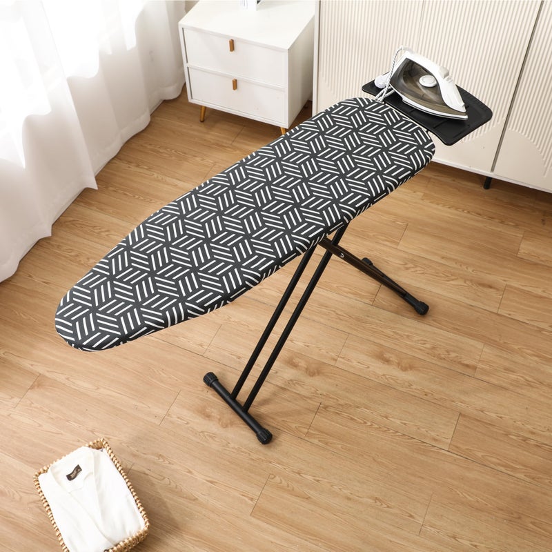caius Ironing Board with Iron Rest, Ironing Area 43"x13" Heavy Duty, Easy to Fold - Image 3