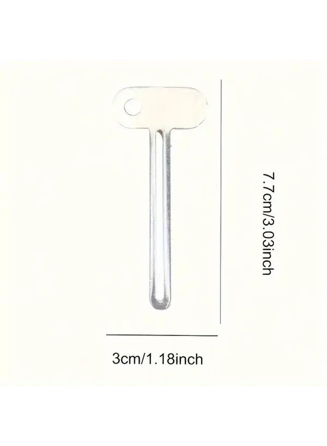 3pcs Manual Toothpaste Tube Squeezer Dispenser Heavy Duty Zinc Alloy Ergonomic Grip - Image 2