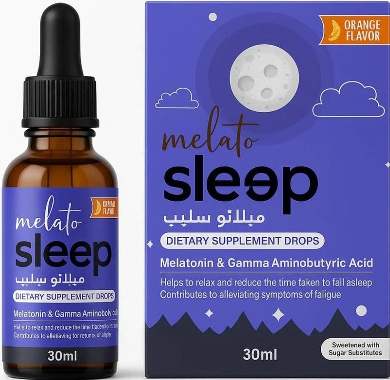 MELATIME Melato Sleep Dietary Supplement Drops 30ml - Image 2