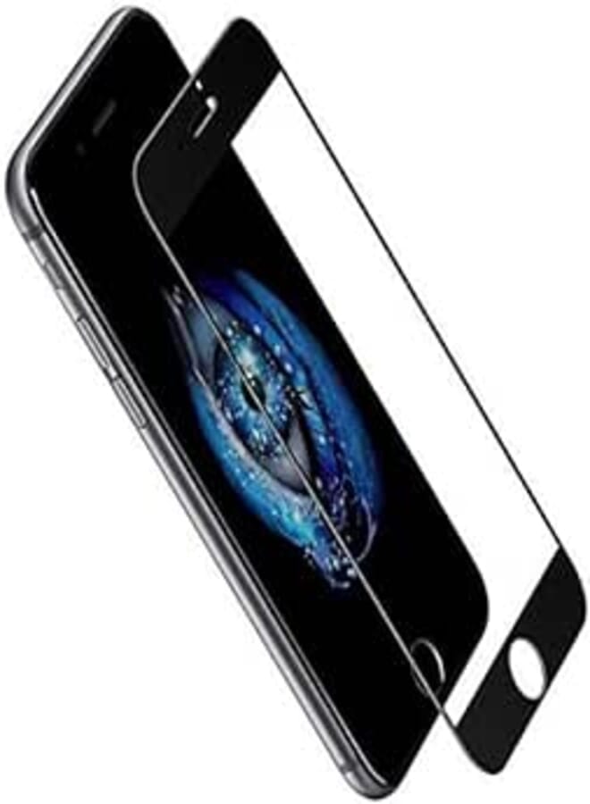 Apple iPhone 8 Plus, iPhone 7 Plus, AKD Full Screen 5D Tempered Glass Screen Protector - Black