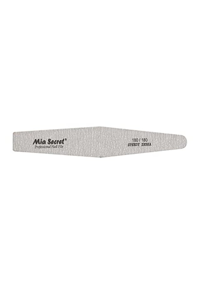 Mia Secret Diamond Nail FileSpeedy Zebra 180180100100 150150 Sponge 100180 220280 Pick yours ZEBRA DIAMOND 180180 BLUE - Image 1