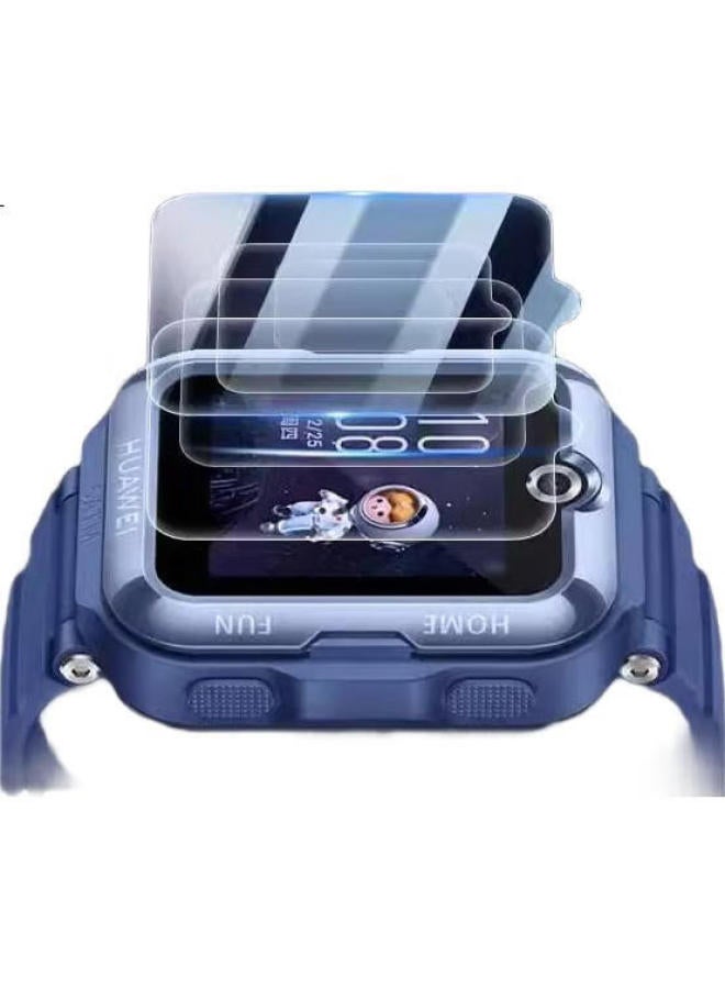 Ten Flashes Shan [3 Pieces Premium] Huawei Children'S Watch 4Pro Tempered Glass Screen Protector, Full Coverage Protective Film For 5Pro/5/5X/5Xpro/4X/3Pro, Glass Film - Image 3