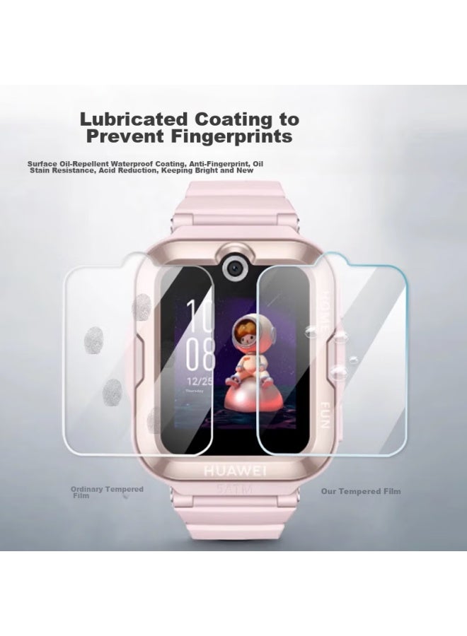Ten Flashes Shan Huawei Children's Watch 4pro Tempered Glass Screen Protector, Full Coverage Protective Film For 5pro/5/5x/5xpro/4x/3pro, Glass Film - Image 4