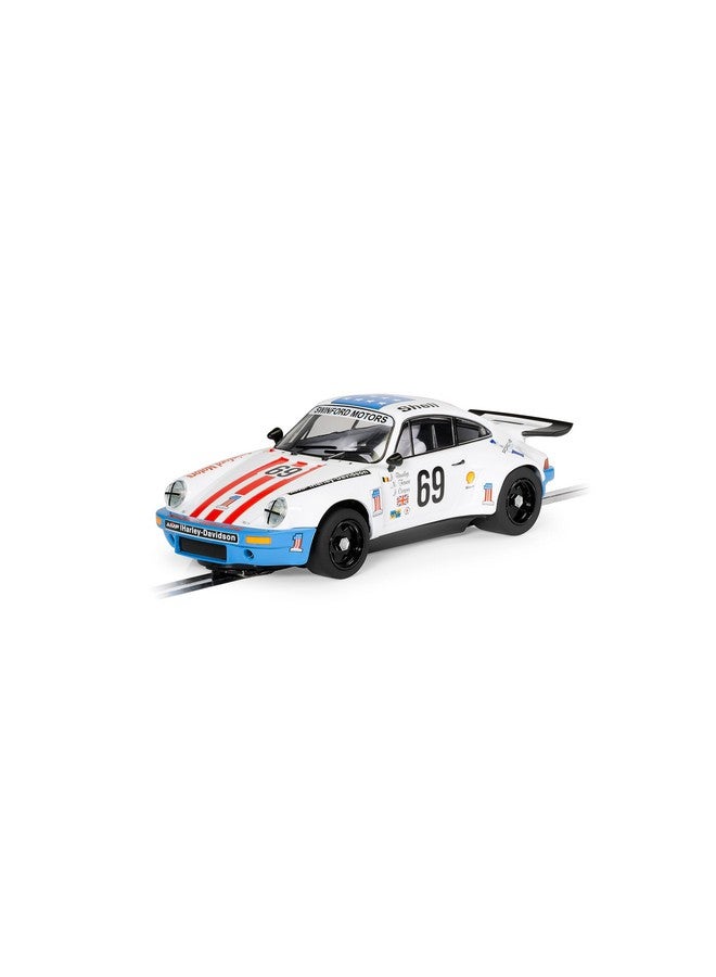 Scalextric Porsche 911 Carrera RSR 3.0#69Le Mans 1975 1:32 Slot Race Car C4351 - Image 1