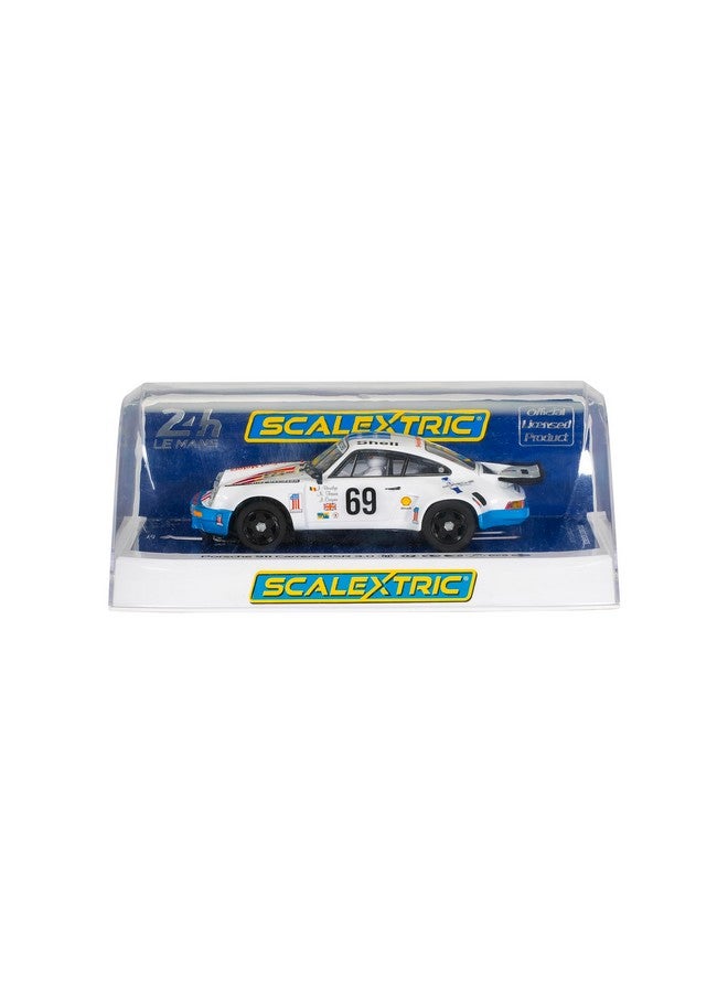 Scalextric Porsche 911 Carrera RSR 3.0#69Le Mans 1975 1:32 Slot Race Car C4351 - Image 3