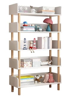JOMILA Fashion Bookshelf Floor Living Room Wooden Cabinet Children Picture Book Simple Student Bookcase Bedroom Storage Shelf  - Image 5