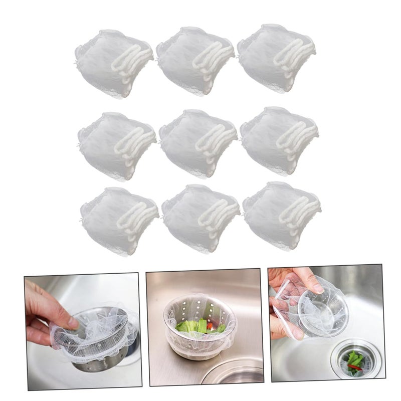 Kitchen Sink Filter Mesh Bags 300 Pcs For Drainage Clogging Replacement - Image 5