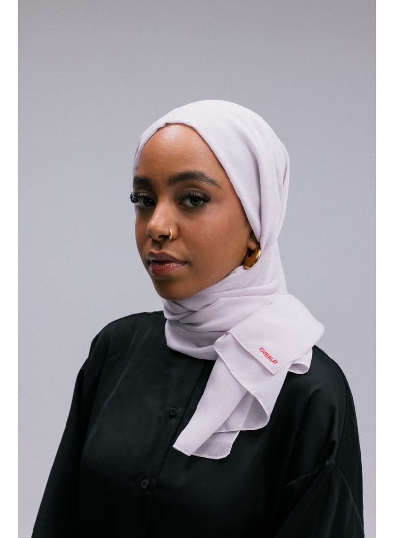 Overlay CHIFFON HEADSCARF - MAUVE - Image 2