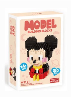 Brick Model Building Blocks Mickey Mouse Shape …  - Image 2