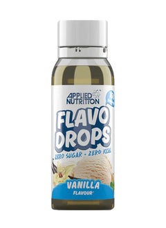 Applied Nutrition Flavo Drops, Added to Drinks and Foods - Vanilla - (38 ML)  - Image 1