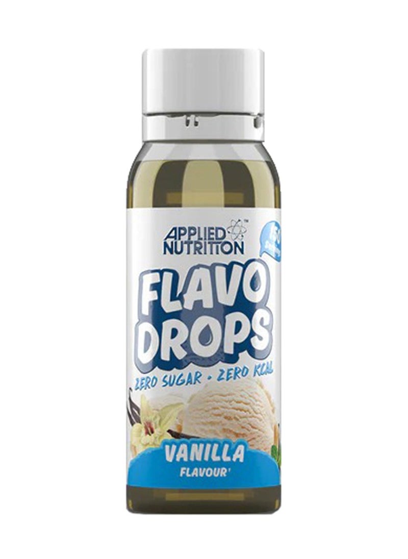 Applied Nutrition Flavo Drops, Added to Drinks and Foods - Vanilla - (38 ML)  - Image 1
