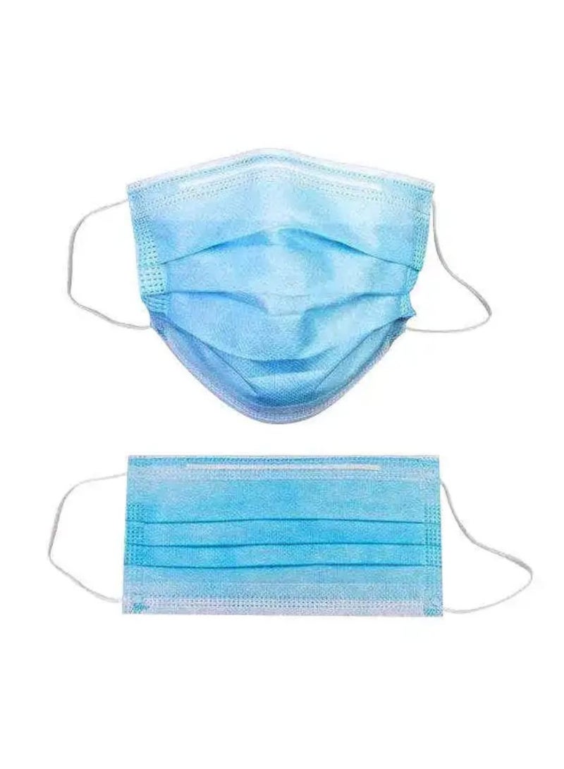General Disposable 3 Ply Face Mask with Earloop – Breathable, Protective & Comfortable – 50 Pcs per Box – Blue  - Image 2