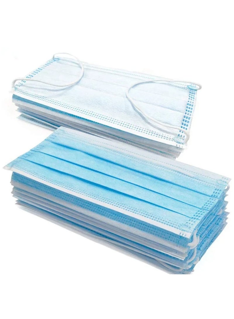 General Disposable 3 Ply Face Mask with Earloop – Breathable, Protective & Comfortable – 50 Pcs per Box – Blue  - Image 4