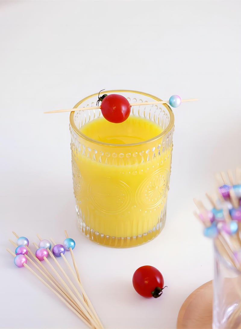 100-Piece Bamboo Fruit Pick Set - Image 4